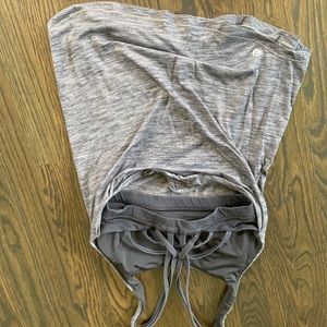 Grey lululemon tank